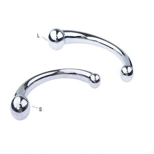 Anal Steel Double 5858 Stainless Hook Ended Elegant 0731